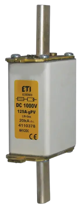 Slika NH0 gR 50A/1000V DC