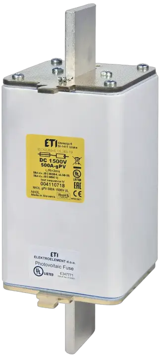 Slika NH3L gPV 315A/1500V DC UL
