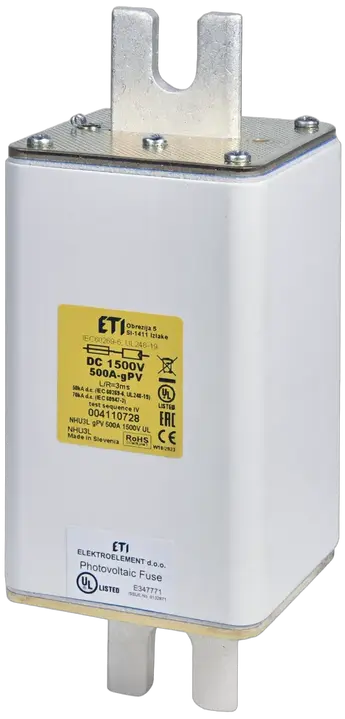 Slika NHU3L gPV 450A/1500V DC UL