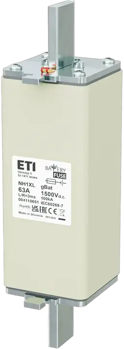 Slika NH1XL gBat 63A/1500V DC