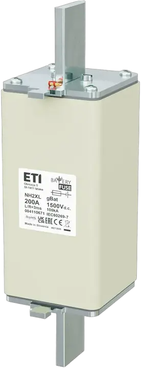 Slika NH2XL gBat 200A/1500V DC