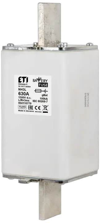 Slika NHU3L gBat 450A/1500V DC