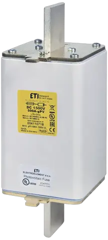 NH3L gPV 350A/1500V DC 70kA