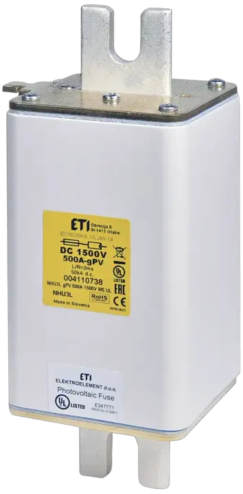 Slika NHS3L/MS gPV 400A/1500V DC UL