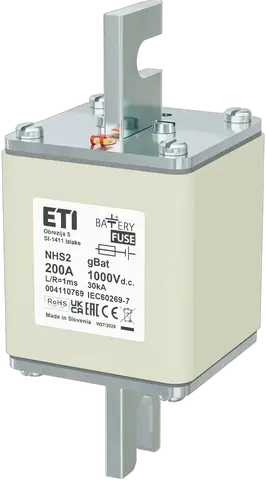 NHS2 gBat 200A/1000V DC