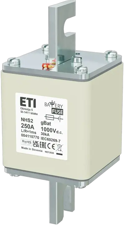 Slika NHS2 gBat 250A/1000V DC
