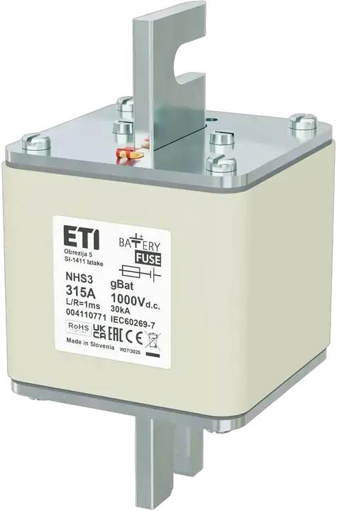 Slika NHS3 gBat 315A/1000V DC