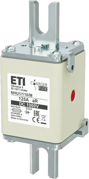 Slika NHU1/110/M aR 125A/1000V DC