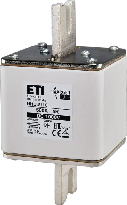 Slika NHU3/110 aR 500A/1000V DC