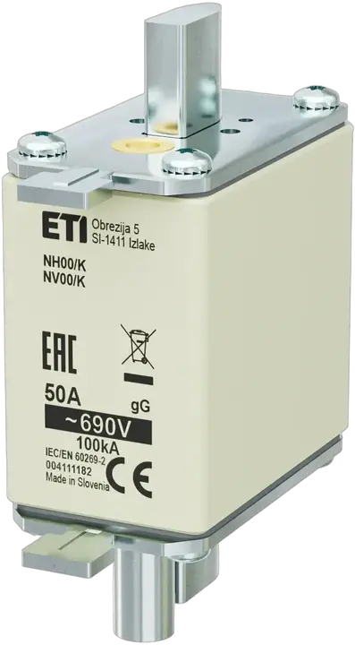 Slika NH00/K gG 50A/690V