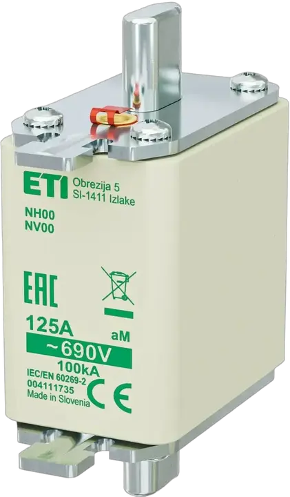 Slika NH00 aM 125A/690V