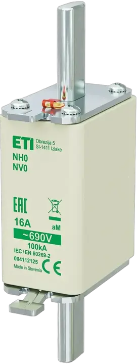 Slika NH0 aM 16A/690V