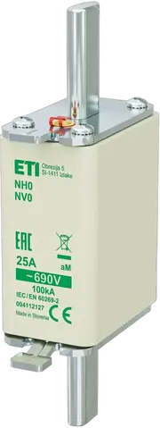 Slika NH0 aM 25A/690V