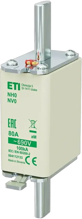 Slika NH0 aM 80A/690V
