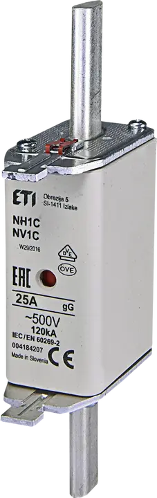 Slika *NH1C gG 40A/500V korr.