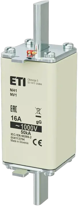 Slika NH1/85 gG 16A/1000V
