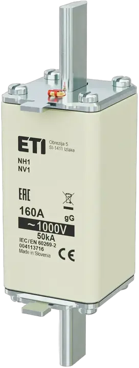 Slika NH1/85 gG 160A/1000V