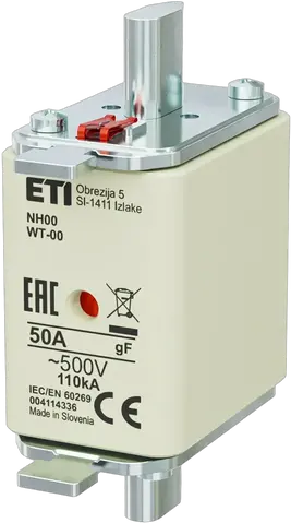 Slika NH00 gF 50A/500V
