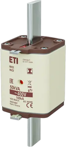 Slika NH2/I gTr 72A/400V/50kVA