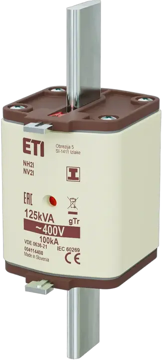 Slika NH2/I gTr 180A/400V/125kVA