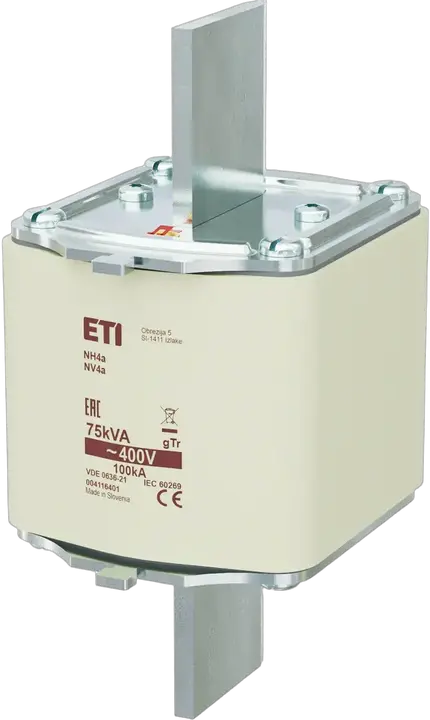 Slika NH4a gTr 108A/400V/75kVA
