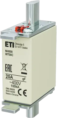 Slika NH000 gF 20A/400V