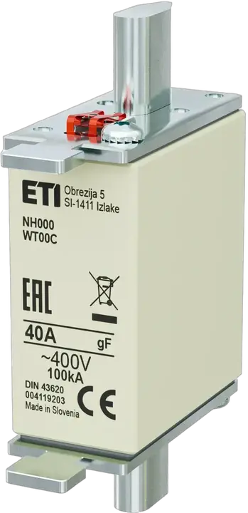 Slika NH000 gF 40A/400V