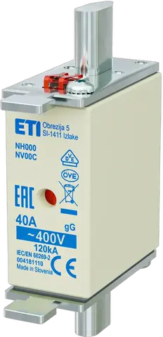 NH000 gG 40A/400V