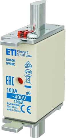 Slika NH000 gG 100A/400V