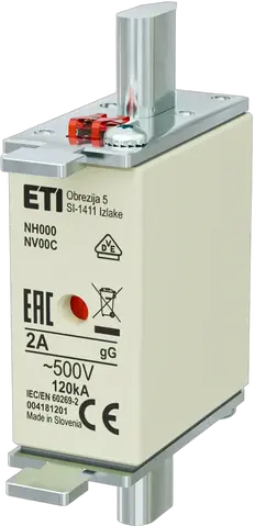 NH000 gG 2A/500V