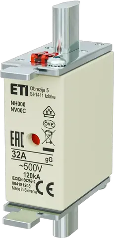 NH000 gG 32A/500V
