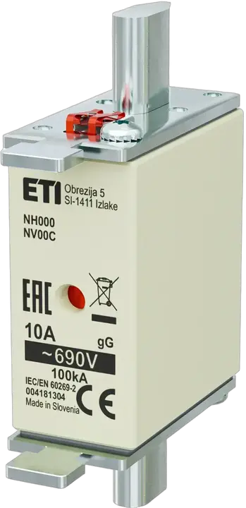 Slika NH000 gG 10A/690V