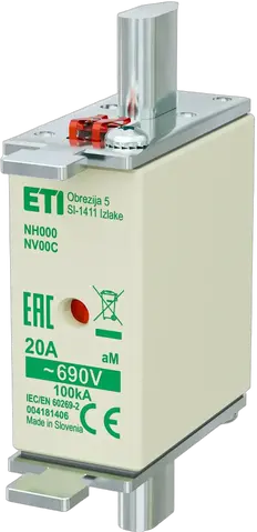 NH000 aM 20A/690V