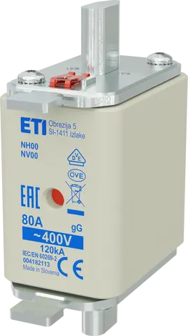 NH00 gG 80A/400V