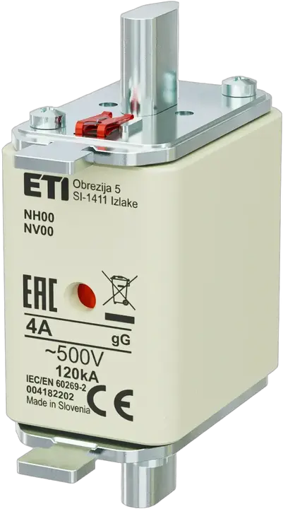 Slika NH00 gG 4A/500V