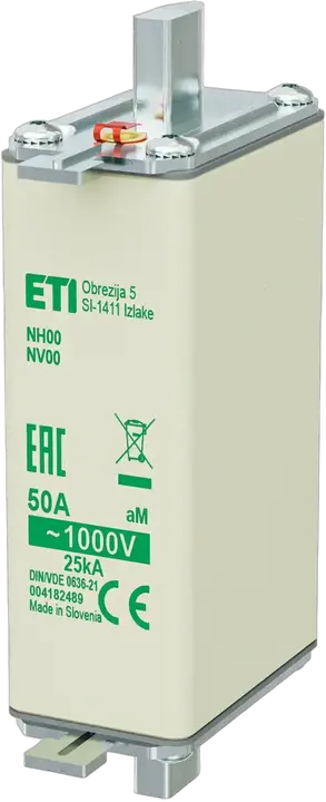 Slika NH00/85 aM 50A/1000V