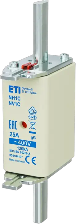 Slika NH1C gG 25A/400V