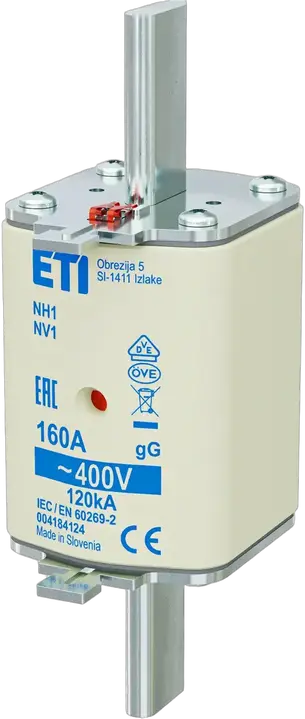 Slika NH1 gG 160A/400V