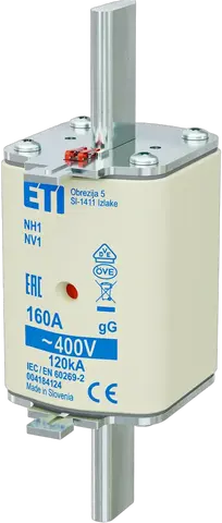 NH1 gG 160A/400V