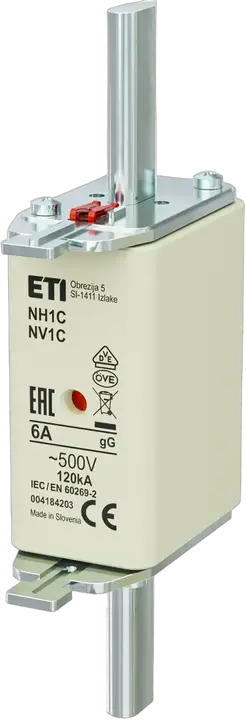 Slika NH1C gG 6A/500V