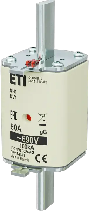Slika NH1 gG 80A/690V