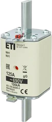 NH1 gG 125A/690V