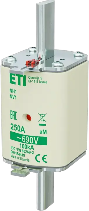 Slika NH1 aM 250A/690V