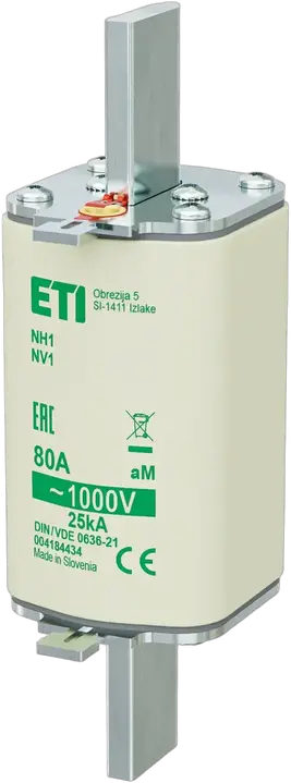 Slika NH1/85 aM 80A/1000V