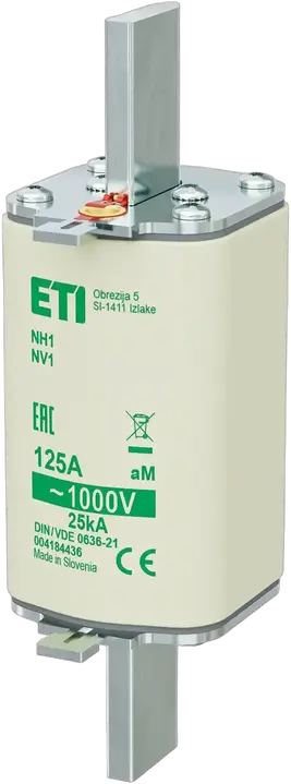 Slika NH1/85 aM 125A/1000V