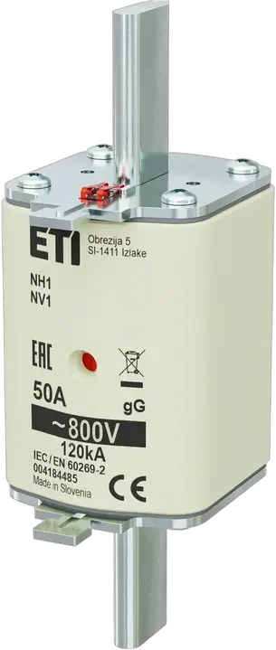 Slika NH1 gG 50A/800V