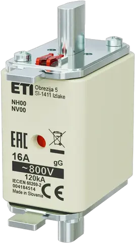 Slika NH00 gG 16A/800V