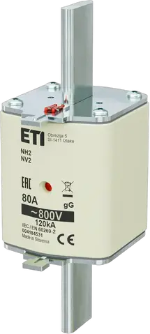Slika NH2 gG 80A/800V