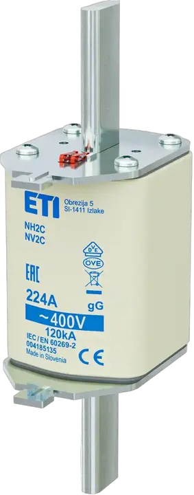 Slika NH2C gG 224A/400V korr.