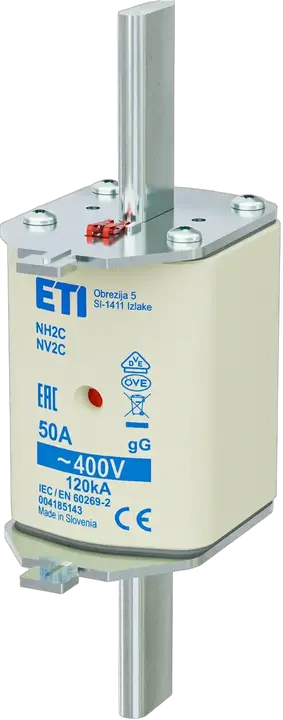 Slika NH2C gG 50A/400V korr.